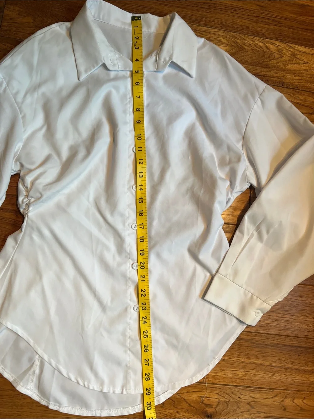 Women’s Classic White Button-Up Shirt